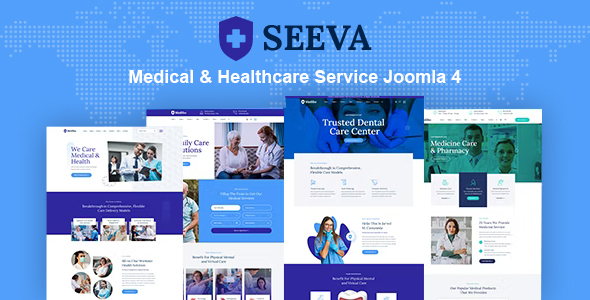 Seeva - Medical & Healthcare Service Joomla 3 & 4 Template