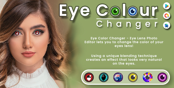 Eye Color Changer - Eye Lenses Color Changer - Eyes Color Changer - Change Eyes Colour Photo App
