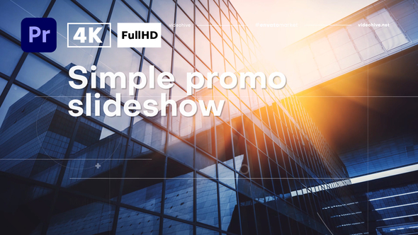 Minimal Promo Slideshow 6 | Premiere Pro