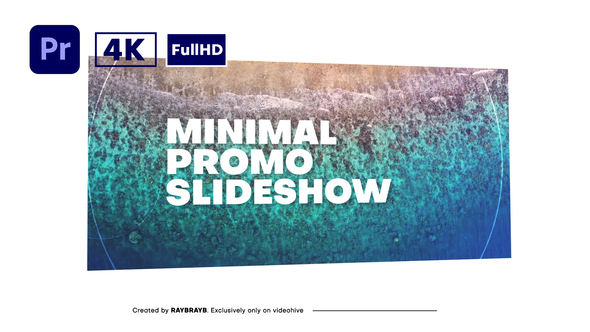 Minimal Promo Slideshow 7 | Premiere Pro