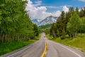 Highway in Grand Teton National Park - PhotoDune Item for Sale