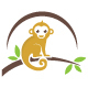 Monkey Logo - GraphicRiver Item for Sale