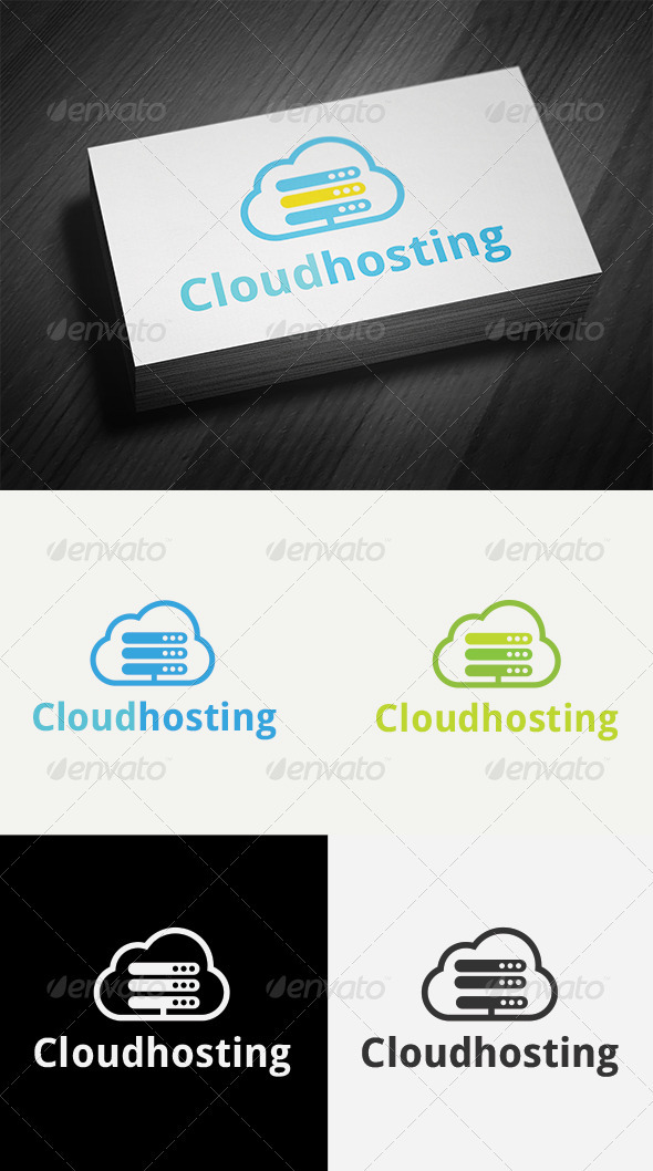 Cloud Hosting Logo