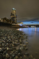 South Bank at night, Southwark, London, England - PhotoDune Item for Sale