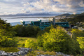 Hotel Arakur Ushuaia Resort and Spa with amazing Andes Mountains views at Ushuaia, the southern most - PhotoDune Item for Sale