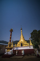 Buddhist temple under the stars at night, Pindaya, Shan State, Myanmar (Burma) - PhotoDune Item for Sale