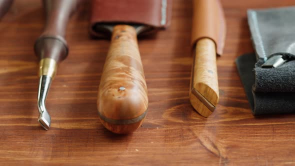 Tools of Craftsman Closeup