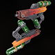 Stylized air gun - 3DOcean Item for Sale