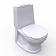 Wc Toilet - 3DOcean Item for Sale