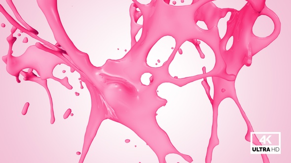 Strawberry Milkshake Explosion Splash alt