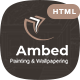 Ambed - Wallpapers & Painting Services HTML Template - ThemeForest Item for Sale