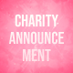 Charity Announcement - VideoHive Item for Sale