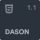 Dason - Admin & Dashboard Template - ThemeForest Item for Sale