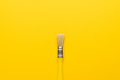 Paint Brush on The Yellow Background - PhotoDune Item for Sale