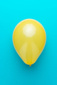 Minimalist Photo of Balloon on The Turquoise Blue Background - PhotoDune Item for Sale