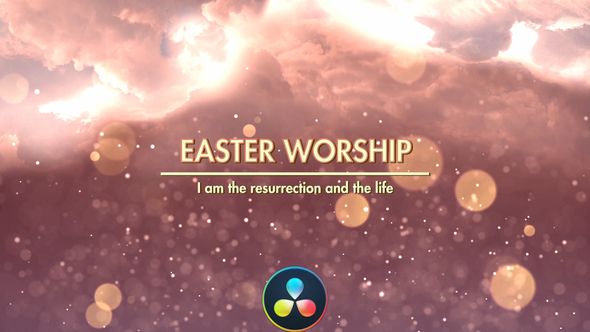 Easter Worship Promo - DaVinci Resolve