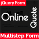 Online Quote - Multi Step Online Quotation Ajax Form For Cleaning Service