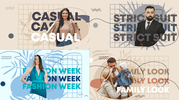 Organic Slideshow for After Effects alt