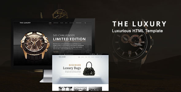 The Luxury - Responsive HTML Template
