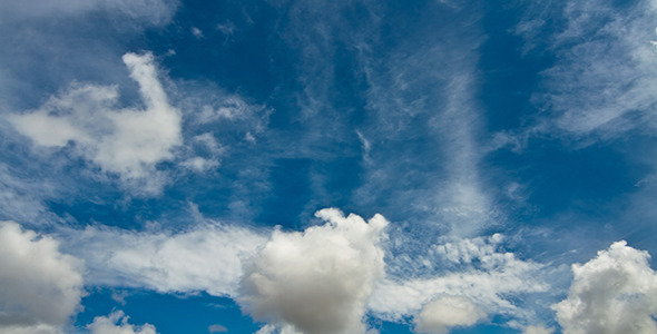 Noon Clouds Time Lapse 1 alt