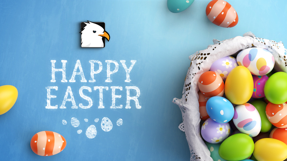 Simple Easter Greetings Logo alt