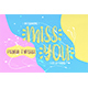miss you - A  Playful Typeface - GraphicRiver Item for Sale