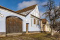 Colourful houses in Viscri, UNESCO World Heritage Site, Transylvania, Romania - PhotoDune Item for Sale