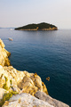 Photo of cliff jumping Buza Bar, aka Cafe Buza, Dubrovnik, Croatia - PhotoDune Item for Sale