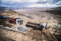Potosi silver mines located on the hill about Potosi, Bolivia, South America - PhotoDune Item for Sale