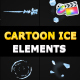 Cartoon Ice Elements | FCPX - VideoHive Item for Sale