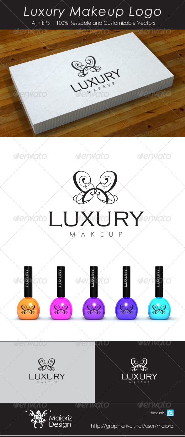 Luxury Makeup Logo