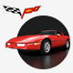 Chevrolet Corvette Grand Sport C4 coupe - 3DOcean Item for Sale