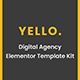 Yello - Digital Agency Elementor Template Kit - ThemeForest Item for Sale