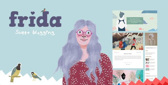 Frida - A Sweet & Classic Blog Theme