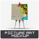 Picture Art Mock-Up - GraphicRiver Item for Sale