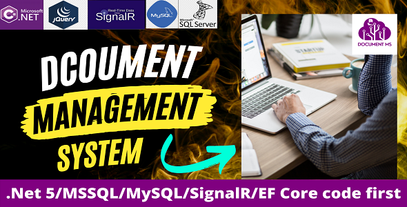 File/Document Management | ASP.NET Core | EF Core | .NET Core | MSSQL | MySQL