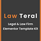 LawTeral - Legal & Law Firm Elementor Template Kit - ThemeForest Item for Sale