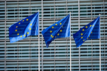ing, headquarters of the European commission in Brussels