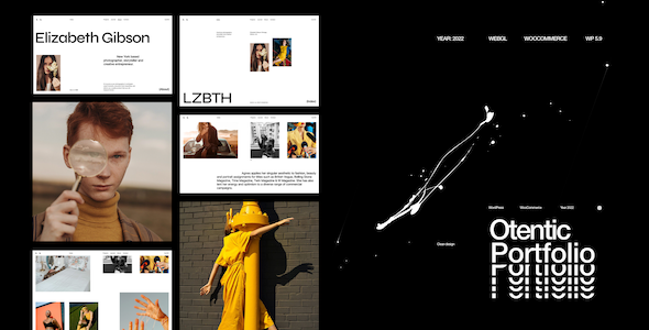 Otentic - Ajax Powered Portfolio Theme