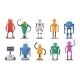 Robot Characters - GraphicRiver Item for Sale