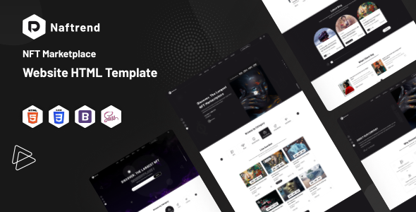 Naftrend - NFT Marketplace HTML Template