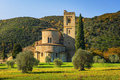 Sant Antimo abbey. Montalcino. Tuscany, Italy - PhotoDune Item for Sale