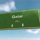 Qatar Sign - 4K - VideoHive Item for Sale