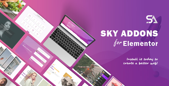 “Enhance Your Elementor Page Building Experience with Sky Addons WordPress Plugin”