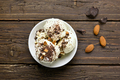 Bowl of chocolate ice cream with nuts - PhotoDune Item for Sale