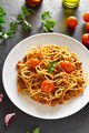 Spaghetti with minced meat and cherry tomatoes - PhotoDune Item for Sale