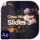 Clean Modern Slides 3 - VideoHive Item for Sale