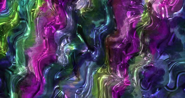 Abstract colorful animation. Multicolor liquid background. Beautiful gradient texture.