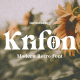 Krifon - Retro Serif Font - GraphicRiver Item for Sale