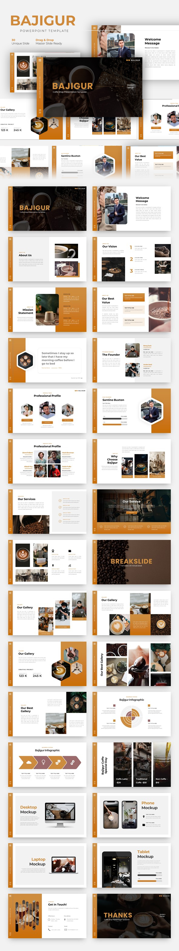 Cafe Presentation Templates | GraphicRiver